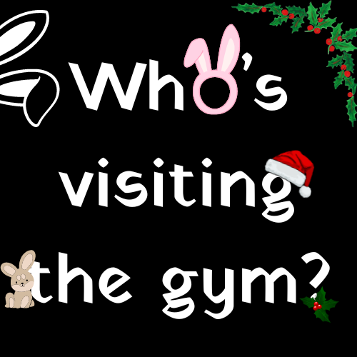 Who's visiting the gym?