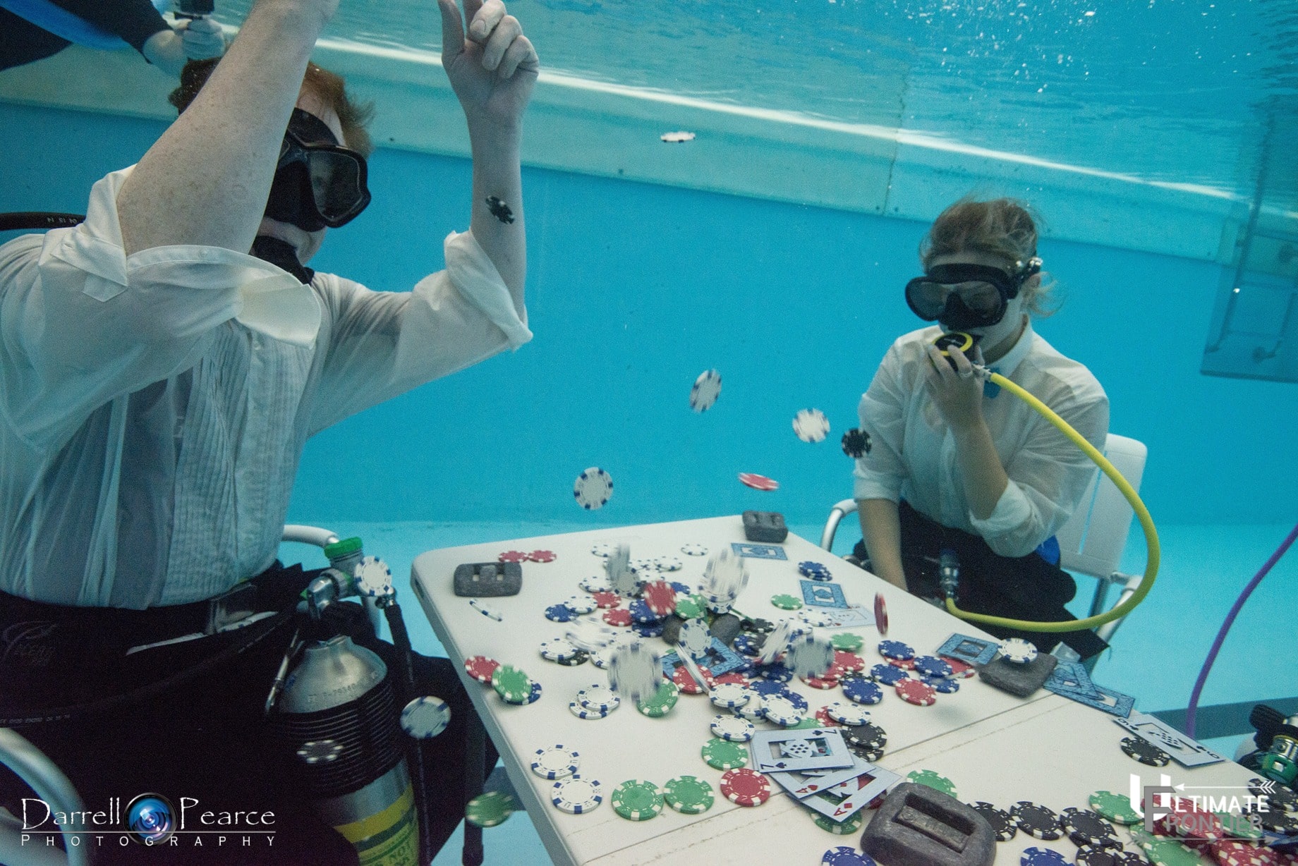 Underwater Poker shot 16